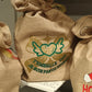 Hotte de Noël personnalisable en toile de jute – 3 modèles au choix