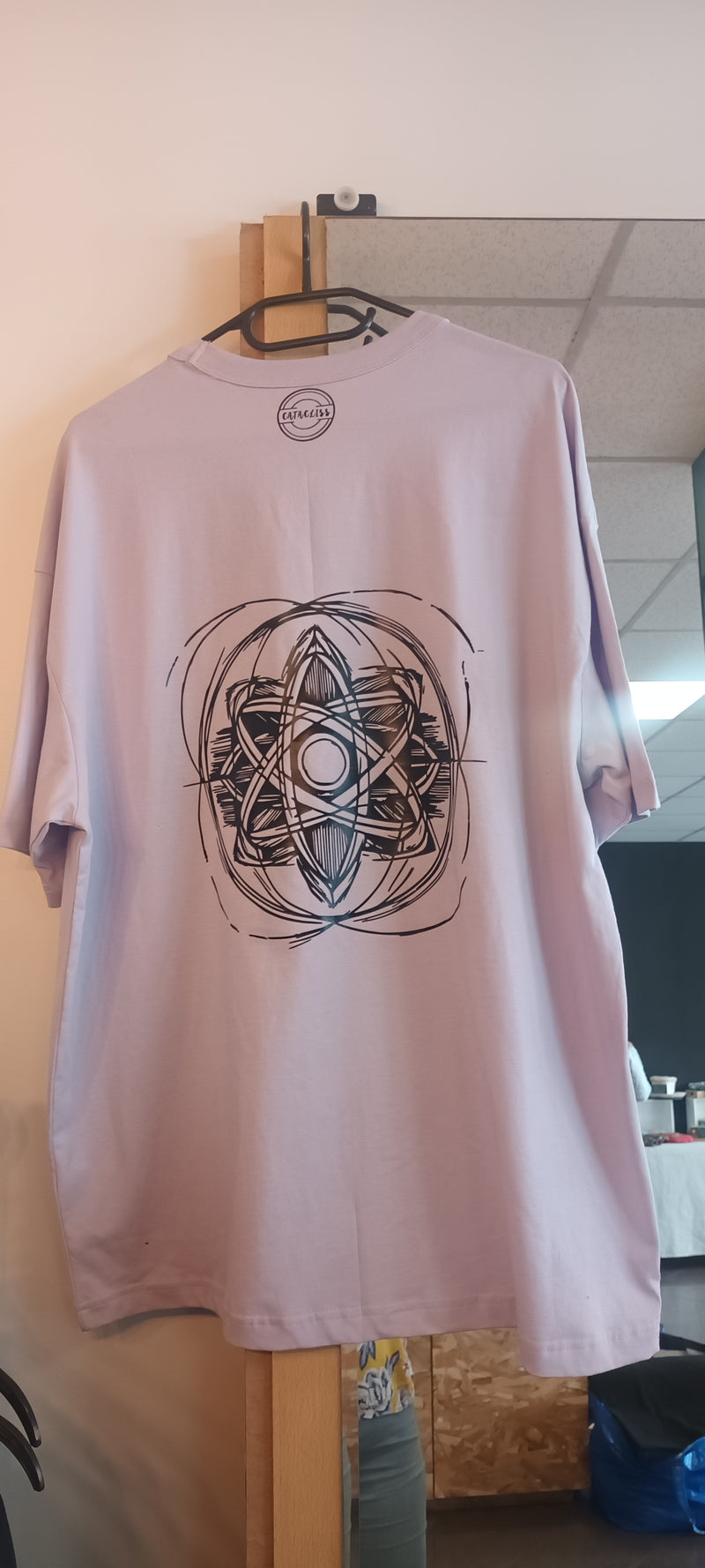 Crop-top oversized éthique en coton bio "So What" – Catacliss