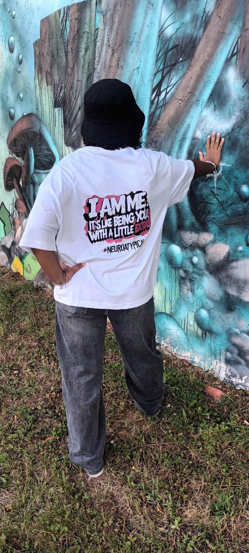 Crop-top oversized éthique en coton bio "So What" – Catacliss