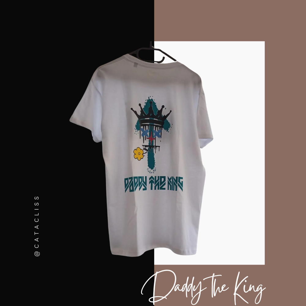 Tee-Shirt manches courtes "Daddy the King"