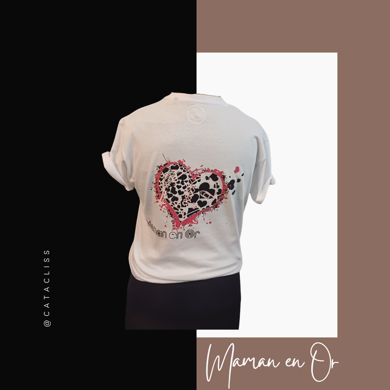 Tee-Shirt manches courtes "Maman en Or"