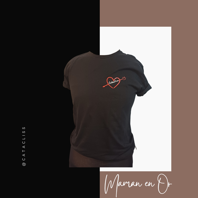 Tee-Shirt manches courtes "Maman en Or"